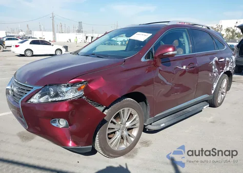 2013 Lexus Rx 350 из США, поврежденный, VIN 2T2ZK1BA2DC118393